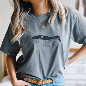 Comfort Colors  Ocean Celestial Whale T-Shirt