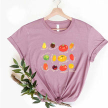 Tomato Vegan Vegetable Fruit Foodie T-Shirt