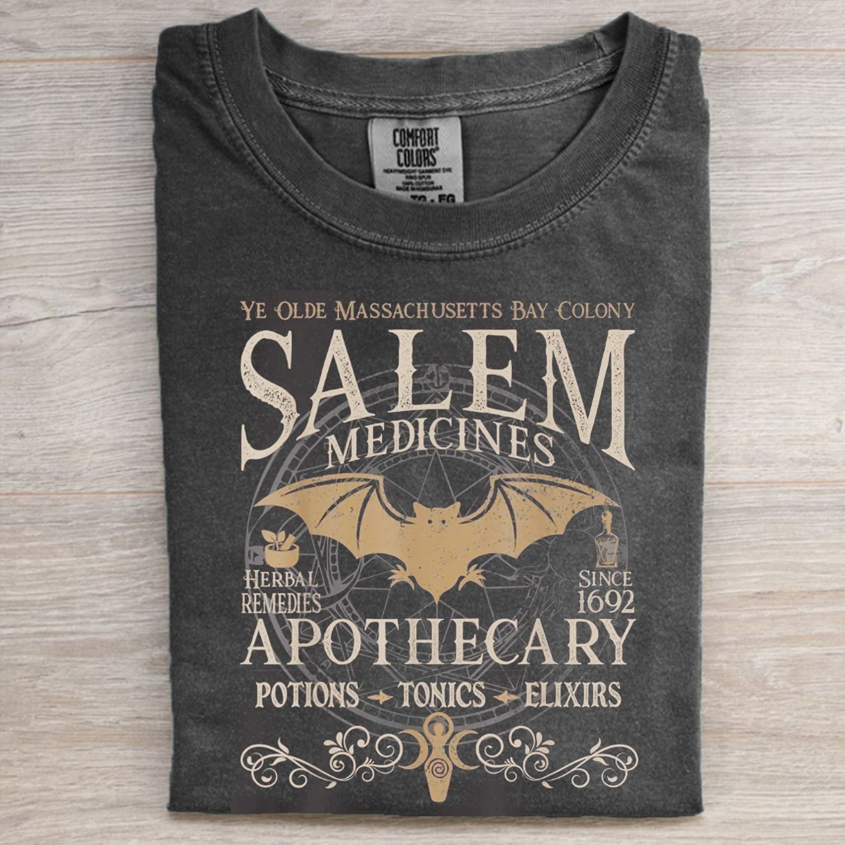 Salem Apothecary Halloween Vintage T-shirt