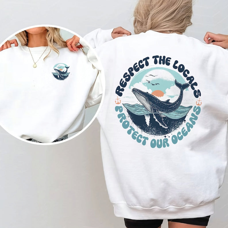 Save The Whales Sweatshirt