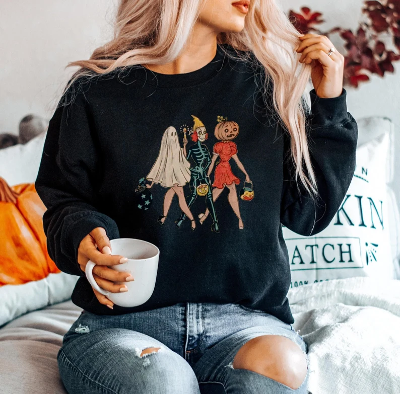 Halloween Girl Sweatshirt