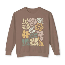 Retro Wavy Flowers Sweatshirt