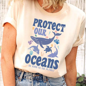 Protect Our Oceans  Women's  T-Shirt