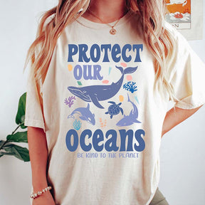 Protect Our Oceans  Women's  T-Shirt