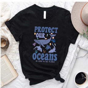 Protect Our Oceans  Women's  T-Shirt