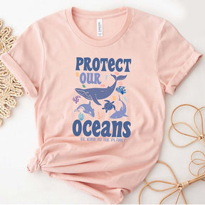 Protect Our Oceans  Women's  T-Shirt