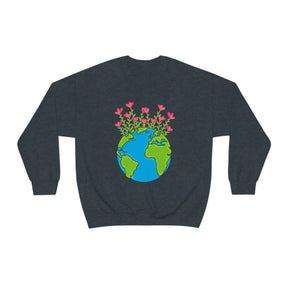 Earth & Flowers Crewneck