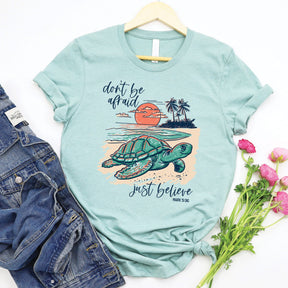 Believe Turtle Tee