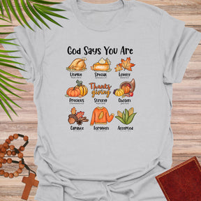 Fall God says you are