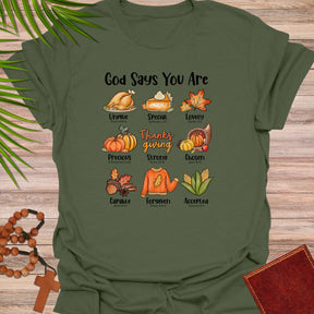 Fall God says you are