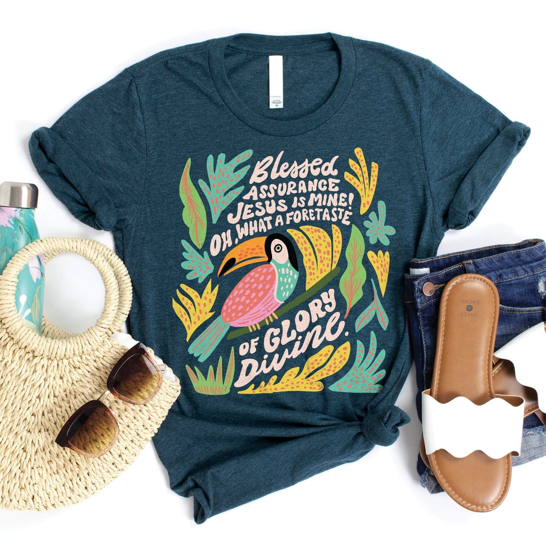 Blessed Assurance Tropical Tee