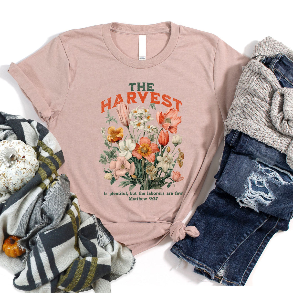 The Harvest Flowers Tee