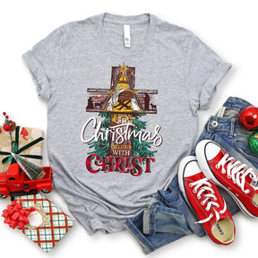 Christmas Begins WIth Christ Tee