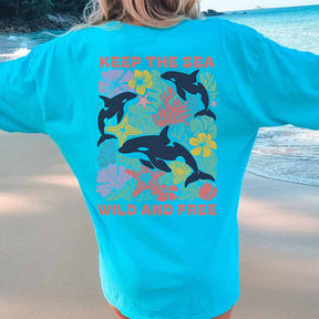 Sea Wild And Free Comfort T-Shirt