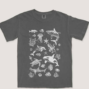 Animal Graphic Comfort Ocean T-shirt