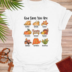 Fall God says you are