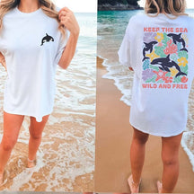 Sea Wild And Free Comfort T-Shirt