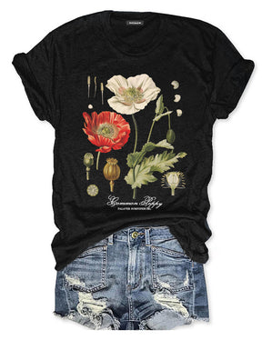 Vintage Poppy T-shirt