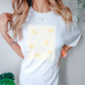 Daisy Floral Trendy Graphic T-shirt