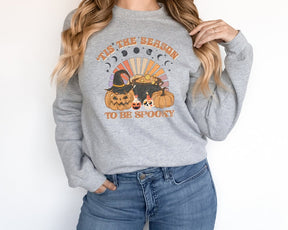 Tis The Season To Be Spooky Pumpkin Sweatshirt