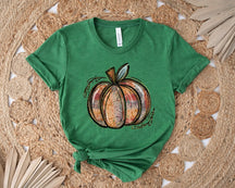 Watercolor Pumpkin Graphic T-shirt