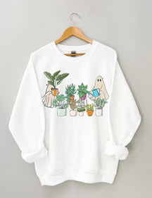 Ghost Plant Lady Sweatshirt