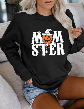 Momster Pumpkin Halloween Sweatshirt