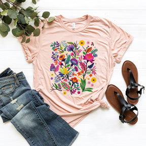 Wildflower Nature Lover Crew Neck Comfort Shirt