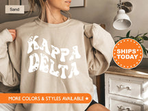 Kappa Delta Floral Hippie Sorority Sweatshirt