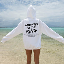 King's Daughter Christian Damen-Sweatshirt mit schönem Bibelvers