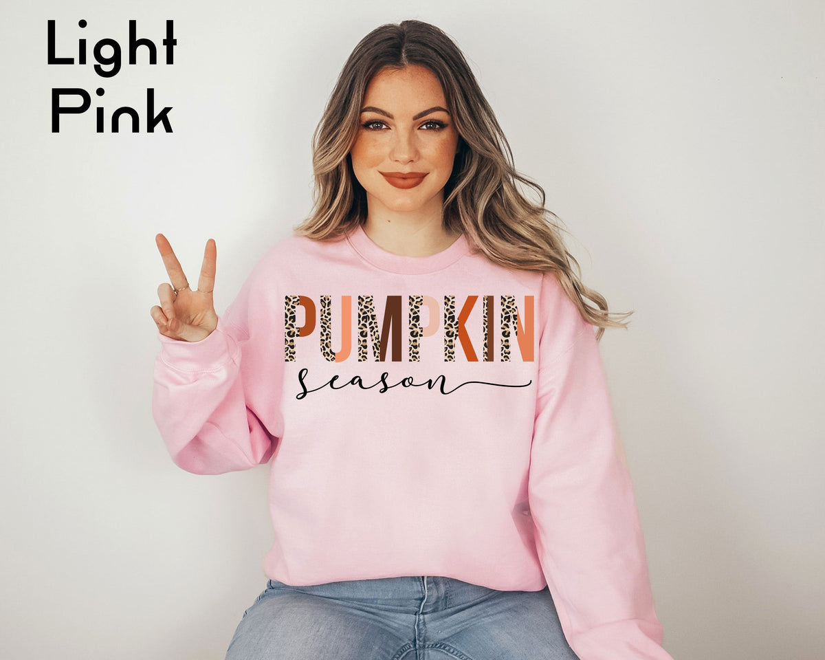 Pumpkin Season Cute Fall Women’s Thanksgiving Gift Sweatshirts